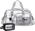 Small Gym Bag for Women, Travel Duffle Bag Carry On Weekender Bag with Shoe Compartment