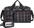Small Gym Bag for Women, Travel Duffle Bag Carry On Weekender Bag with Shoe Compartment