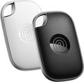 Life360 Tile Pro - Powerful Bluetooth Tracker, Key Finder and Item Locator for Keys Bags, and More. Both iOS and Android Compatible. Phone Finder. 2-Pack (Black/White)