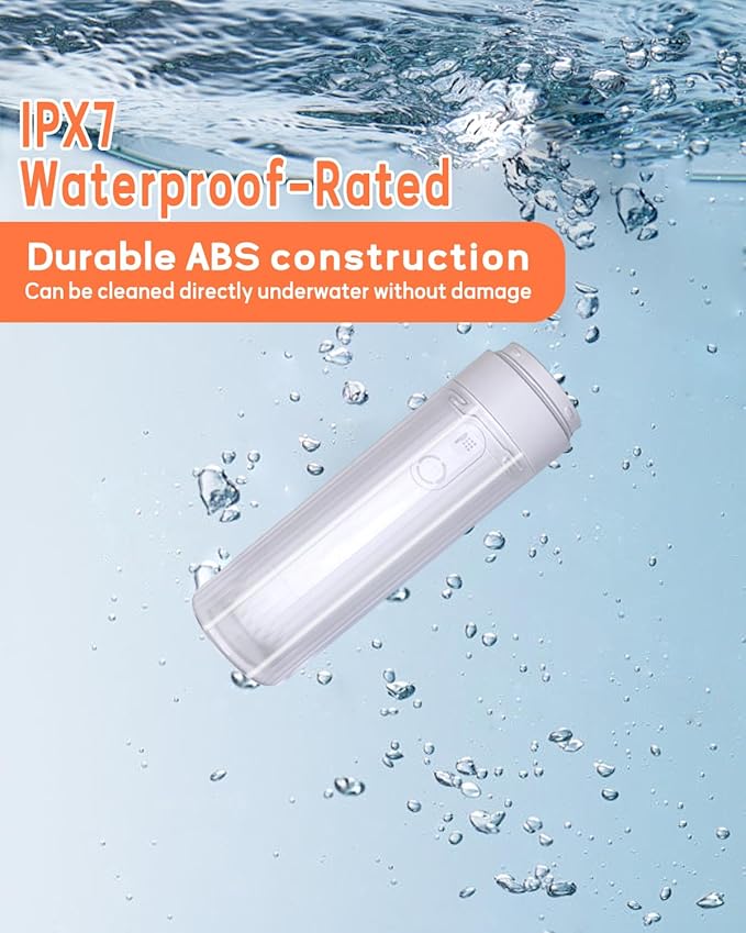 Portable Bidet - Handheld Travel Bidet with 3 High Spraying Modes, USB-C Rechargeable and IPX7 Waterproof Electric Bidet Sprayer for Women and Men Personal Hygiene Cleaning/Soothing Postpartum Care