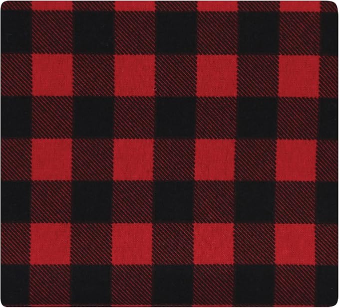 Hudson Baby Unisex Baby Cotton Flannel Receiving Blankets Bundle, Christmas Tree Truck, One Size