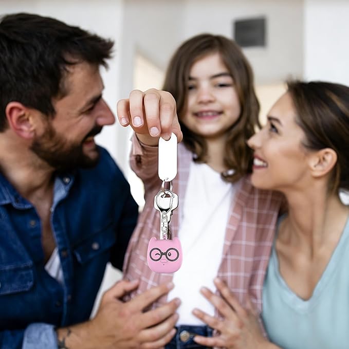 Genérico Personal Safety Devices, with Light, Cute and Portable Keychain | Mode, Attractive and Portable Design, for Men, Women, Older Travel, Camping, Hiking, Climbing to the Air