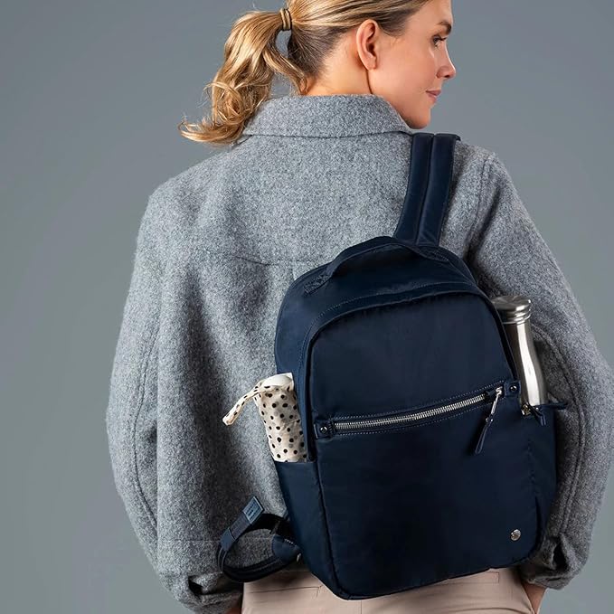 Pacsafe W 10L Anti Theft Backpack, Navy