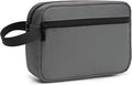 Travel Toiletry Bag, Small Cosmetic Bag, Hanging Water-Resistant Organizer for Men & Women, Ideal for Makeup, Shaving Kit, Gym Essentials & Travel Accessories (Charcoal Gray)