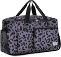 FIORETTO Women's Gym Duffle Bag with Shoes Compartment, 30L Capacity, Ideal for Travel, Gym, Sports, Duffel, Weekender