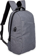 Rocktraveler RTL17GR Leisure Anti-theft Backpack Lap Top Bag, Grey