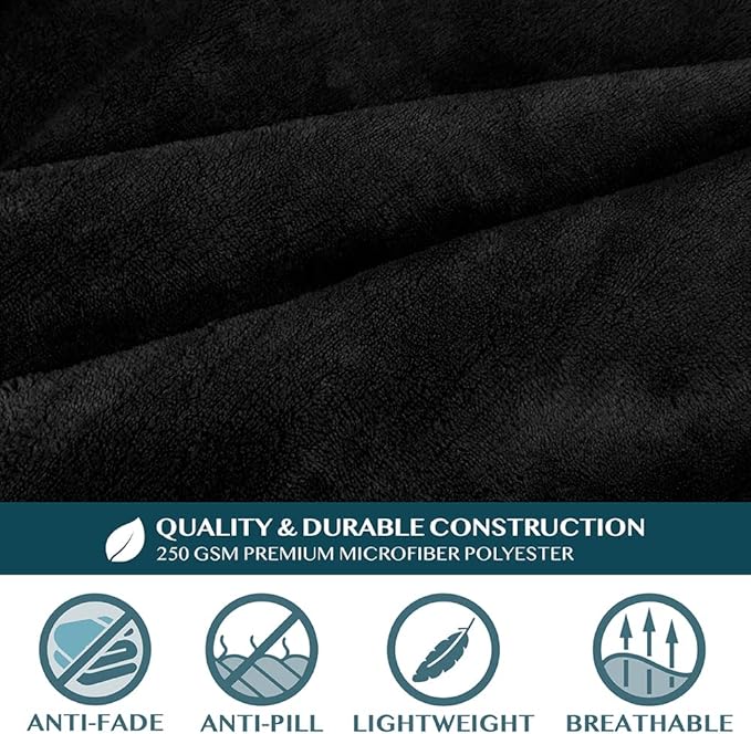 PAVILIA Blanket with Sleeves for Adult Women Men, Soft Warm Wearable Blanket Fleece Wrap Throw, Robe Blanket Gift