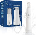 Portable Electric Bidet for Travel, Rechargeable Handheld Bidet with 3 Water High Pressure Sprayer Levels, Adjustable Nozzle, IPX7 Waterproof, Perfect for Personal Hygiene, White