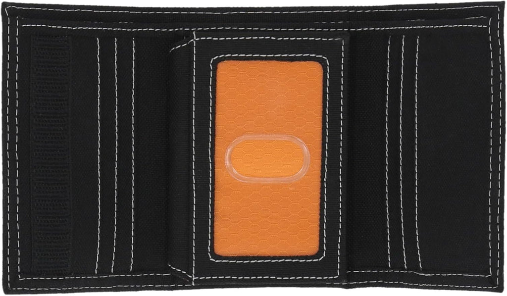 Timberland PRO Men's Cordura Nylon RFID Trifold Wallet with ID Window