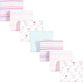Hudson Baby Unisex Baby Cotton Flannel Receiving Blankets Bundle, Llama, One Size
