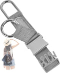 ZINZ Elastic Jacket Gripper Travel Strap with D-Ring Hooks and Buckle, Suitcase Straps Belts Travel Accessories, Makes Your Hands Free