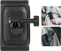 SMALLRIG Backpack Strap Mount for GoPro Hero 13/12/11, for DJI Osmo Nano Action 6/5 Pro/4/Pocket 3, for Insta360 X5/4/3/Ace Pro 2, Hook and Loop Fastener Clip Mount with Ball Head Adapter Base -5721