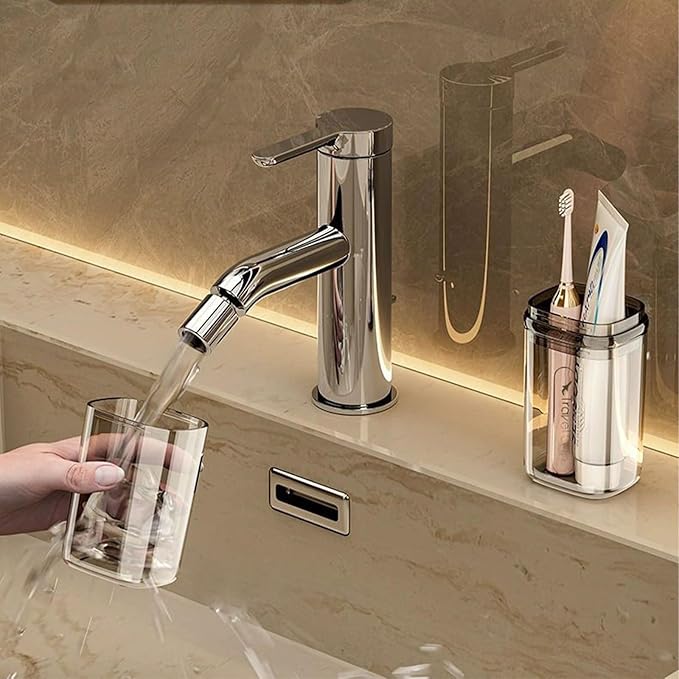 2Pcs Toothbrush Cup Toothbrush Travel Case, Travel Toothbrush Holder Case with Cover Portable Multifunctional Toothbrush Cover, Suitable for Travel Business Camping Bathroom School or Daily Uses