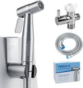 Handheld Bidet Sprayer for Toilet - Feminine Wash, Toilet Cleaning - Stainless Steel, Adjustable Water Pressure, Easy Installation