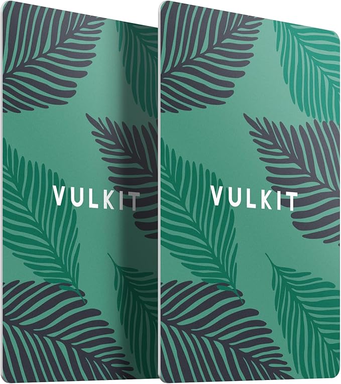 VULKIT RFID Blocking Cards, Slim RFID Card Blocker & NFC Contactless Card Protector for Your Wallet and Passport for Travel, Outdoor (2, Leaf)