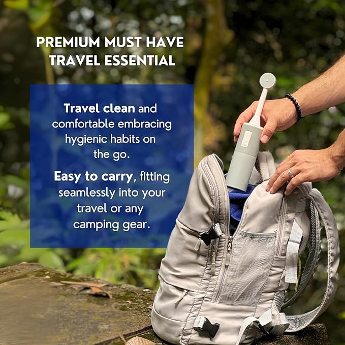 Premium Bidet Postpartum & Perineal Care - Best for Pain Relief, Tears, and Hemorrhoids - Portable Travel Bidet Easy to Carry for Personal Hygiene - High Pressure Postpartum Essential