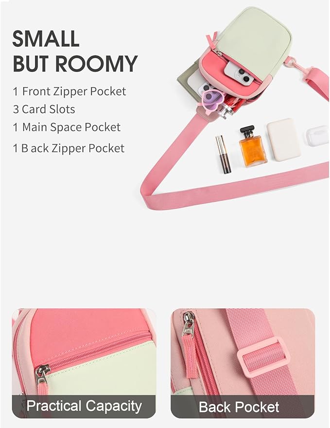 Mothers Day Gifts for Daughter, Birthday Graduation Gifts for 8 9 10 11 12 Year Old Teens Girls Her,Fanny Pack Sling Crossbody Bag Belt Bags Purse, Preppy Teen Girl Gift Trendy Stuff Travel Essentials