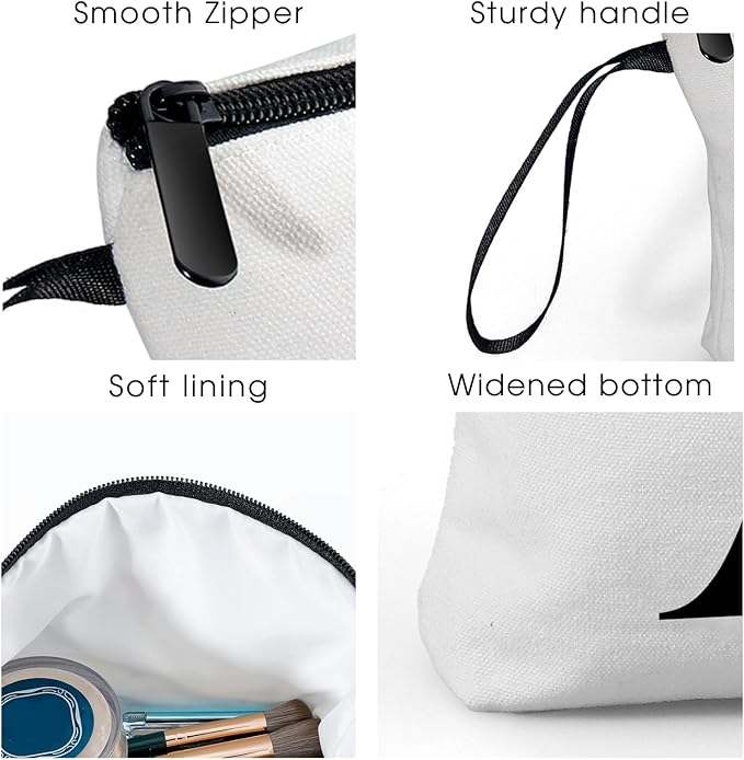 Paris Travel Cosmetic Bags - Unique Women's Gifts for International Travel, Christmas, Sister, Friend