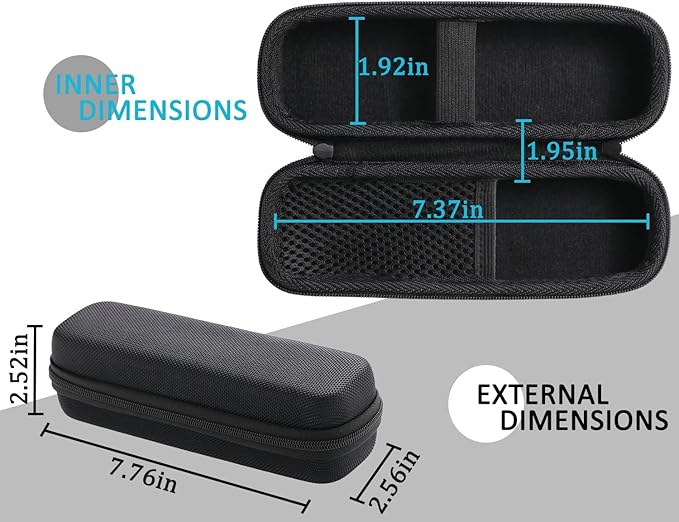 Hard Travel Case for Portable Bidet, Compatible with VITCOCO/BIDET BUDDY® PureJet/ISENXI Portable Bidet for Travel