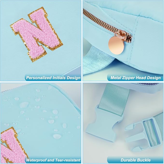Uygafly Birthday Gifts for 4 5 6 7 8 9 10 11 12 13 Year Old Girls,Graduation Gifts for Teens Kids Daughter Sister Her,Fanny Pack Crossbody Bag Belt Bag Cute Trendy Stuff | Blue,N