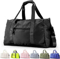 Travel Duffle Bag,Sport Gym Bag for Men And Women with Wet Pocket,Weekender Bag Carry On Tote Bags for Airplane