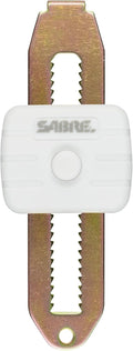 SABRE Compact Travel Door Lock, Portable Security Lock for Travel, Hotels, & Rentals, Withstands 650 lbs of Force, Installs in Seconds, No Tools Required, Lightweight & Small for Easy Carry
