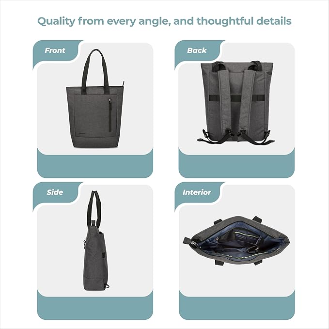 Travelon Anti Theft Urban Convertible Backpack/Tote
