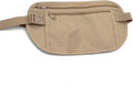 Money Belt, Travel Pouch, Money Belt for Travel, Slim Moneys Pouch Under Clothes, Moneys Bag with Zipper for Cash, Passport Holder