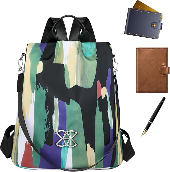 Anti-theft Large Capacity Backpack For Women, Lightweight Leisure Shoulder Bag, Cross Body Back Pack Bag, Multi-Purpose Rucksack Backpack With Adjustable Strap For School Work Commuting Traveling