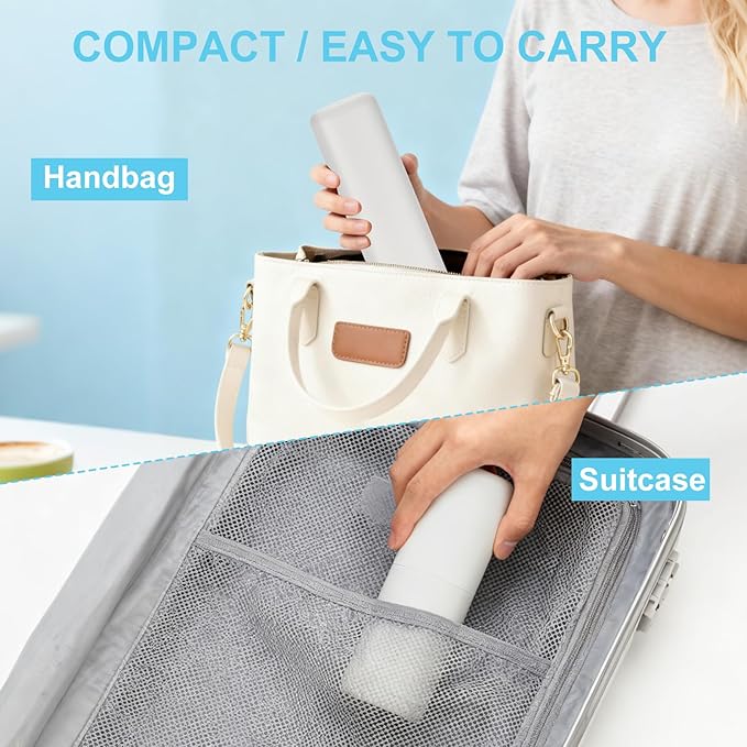 Travel Toothbrush and Toothpaste Case, 2 in 1 Gray Toothbrush Holder and Rinse Cup, Large Capacity Toothbrush Cup with Cover, Portable Toothbrush Holder for Traveling, Camping, Trip - 2PCS