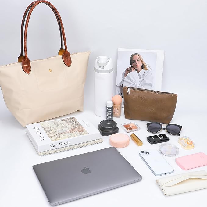 Work Tote Bag For Women: For 13-15" Laptop Foldable - For Office Professionals College Students - Commute Travel