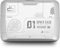 ÖGON -DESIGNS- Aluminum card holder with metal lock, RFID protection against fraud and demagnetization, compact wallet, Smart Case OSLO model