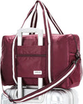 Arxus Foldable Tote Bag for Travel Expandable Lightweight Carry On Luggage 22L Packable Duffle Bag for Traveling