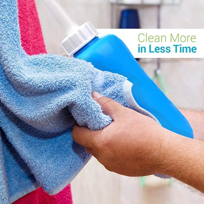 Go Portable Bidet Bottle – Travel Bidet for Gentle Cleansing, Angled Nozzle, Squeeze Bottle Spray, Compact & Leak-Resistant Personal Hygiene Wash (Portable Bidet | Gentle Wash)