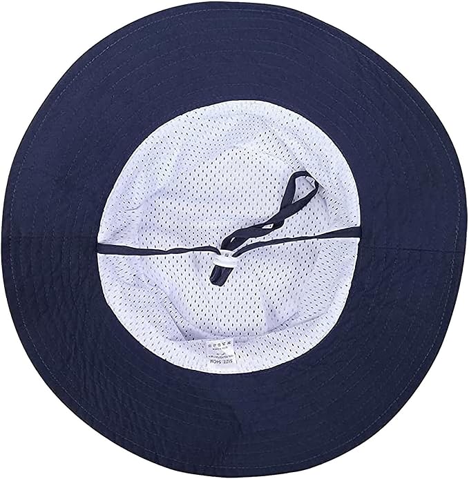 55cube UPF 50+ Baby & Toddler Sun Hat, Wide Brim Infant Bucket Hat for Beach & Outdoors, Adjustable Fit for Ages 0-4 Years