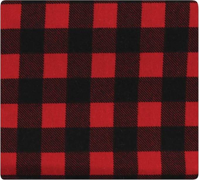 Hudson Baby Unisex Baby Cotton Flannel Receiving Blankets Bundle, Christmas Scene, One Size
