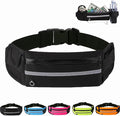 Anti-theft Invisible Waist Bag, Anti-Theft Money Belt Multifunctional Outdoor Sports Waist Bag, for Outdoor Running (Black)