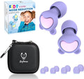 Kids Ear Plugs (6+yrs) - Reusable Everyday Noise Relief Earplugs for Small Ear Canal, Kids Ear Protection for Concerts, Travel, Focus, Socializing, School, Sleep, Sensitivity –26 dB Noise Reduction