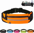 Anti-theft Invisible Waist Bag, Anti-Theft Money Belt Multifunctional Outdoor Sports Waist Bag, for Outdoor Running (Orange)