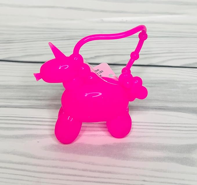 Bath and Body Works Pink Unicorn Balloon Animal Pocketbac Hand Sanitzer Holder