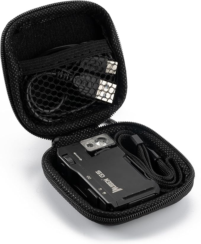 WUBEN G5 Flashlight Holster, EDC Mini Flashlight Pouch 75 * 75 * 30mm, Portable Storage Carry Case with Carabiner Clip for Outdoor Camping Hiking (Flashlight Not Included)