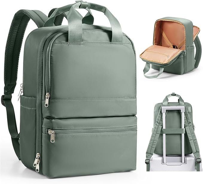 wepadre Small Travel Backpack for Women Men Personal Item Travel Bag Carry on Backpack for Travel Carry on Luggage