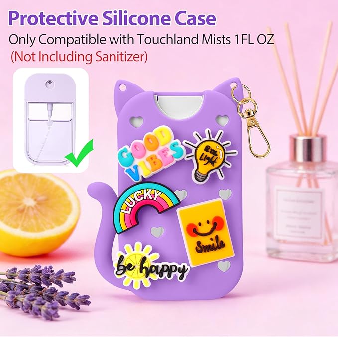 Case Compatible with Touchland Hand Sanitizer Spray