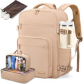 LOVEVOOK Travel Backpack For Women,40L Carry On Backpack Flight Approved,TSA Personal Item Travel Bag Fits 17 Inch Laptop,Business Weekender Overnight Daypack with Toiletry Bag and Cubes