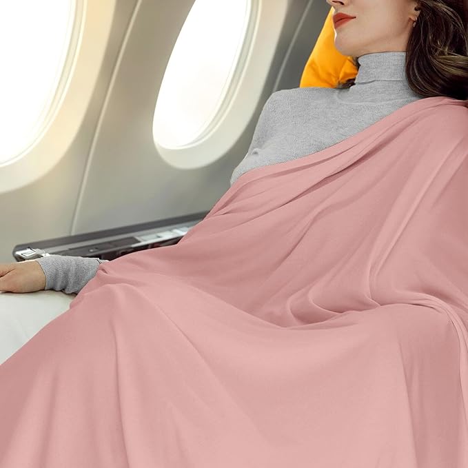 VENVSBEE Shawl Wraps for Women - Soft Silky Lightweight Travel Scarf and Airplane Essentials Accessory