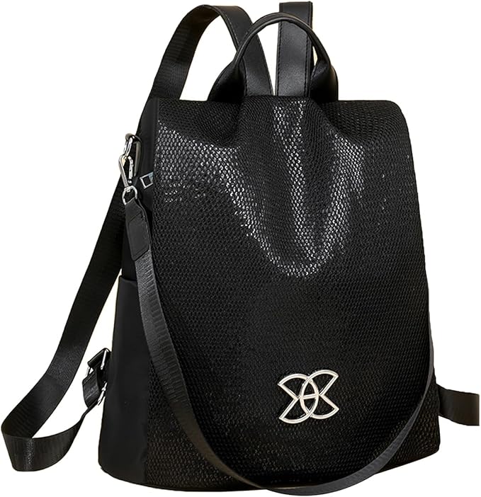 Anti-theft Large Capacity Backpack For Women, Lightweight Leisure Shoulder Bag, Cross Body Back Pack Bag, Multi-Purpose Rucksack Backpack With Adjustable Strap For School Work Commuting Traveling