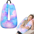 Atablyn Children Travel Pillow Car Pillow Removable U-Shaped Pillow for Adults to Support Head and Body in The Back Seat of Long Car Trips
