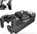 NEEWER Backpack Camera Clip Mount with Square QR Plate, Upgraded Safety Latch, Quick Release Camera Belt Clip Backpack Strap Compatible with PD QR System Canon Nikon Sony DSLRs, GP67