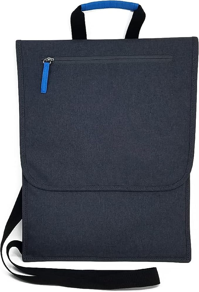 SO~MINE Airplane Pocket Organizer | Tray Table Cover | In Flight Seat Back Organizer Bag | Commuter Essential Travel Bag | Media Pouch For Flying | Travel Gift | Attaches To Luggage