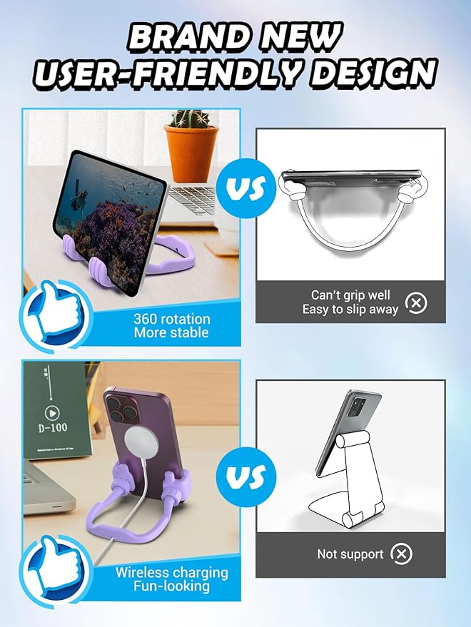 Gifts for Mothers Day Mom Wife Cell Phone Holder: Funny Gifts for Teenager Tween Women Daughter Thumb Up Cell Phone Stand Stand Stocking Stuffers Birthday Gadget for Teen Girl Gift Trendy Stuff Ideas